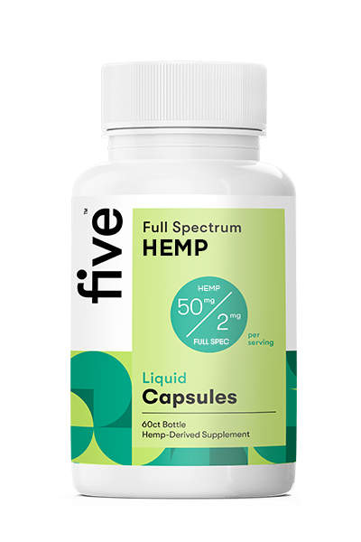 Hemp Liquid Gel Capsules